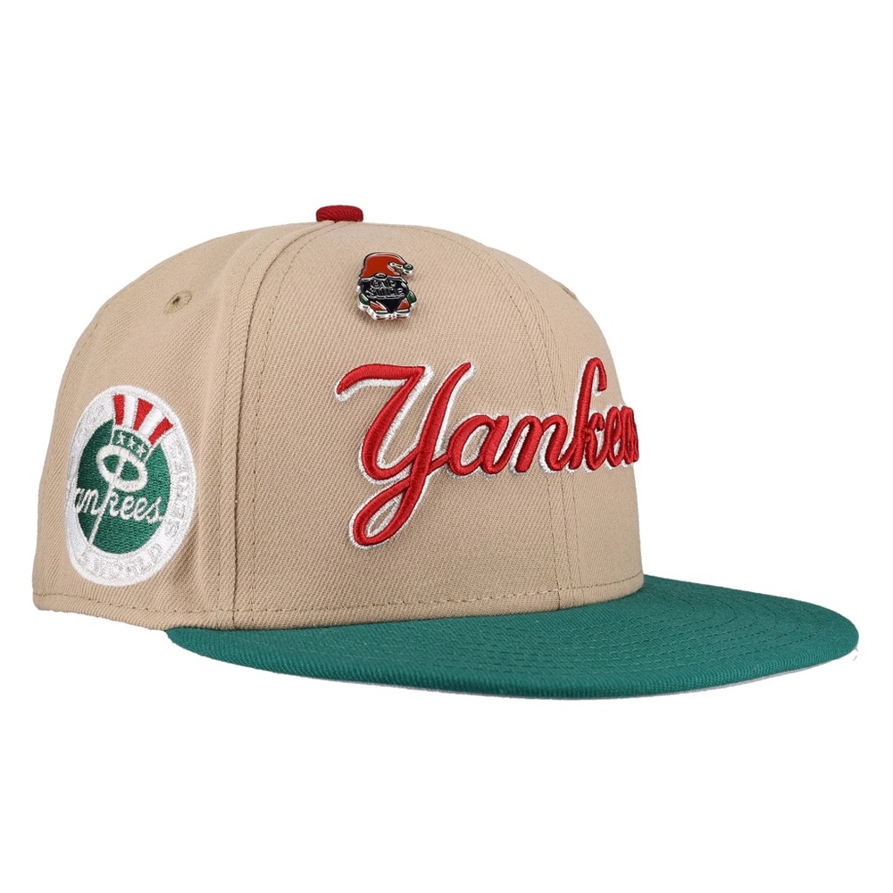 New York Yankees Christmas Collection 1962 World Series Patch Fitted